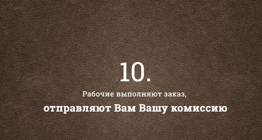 8. Вы перезваниваете согласившимся, назначаете их на заказ, исходя из рейтинга